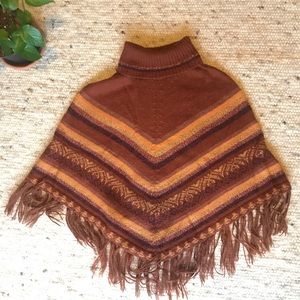 70s Vibe Poncho